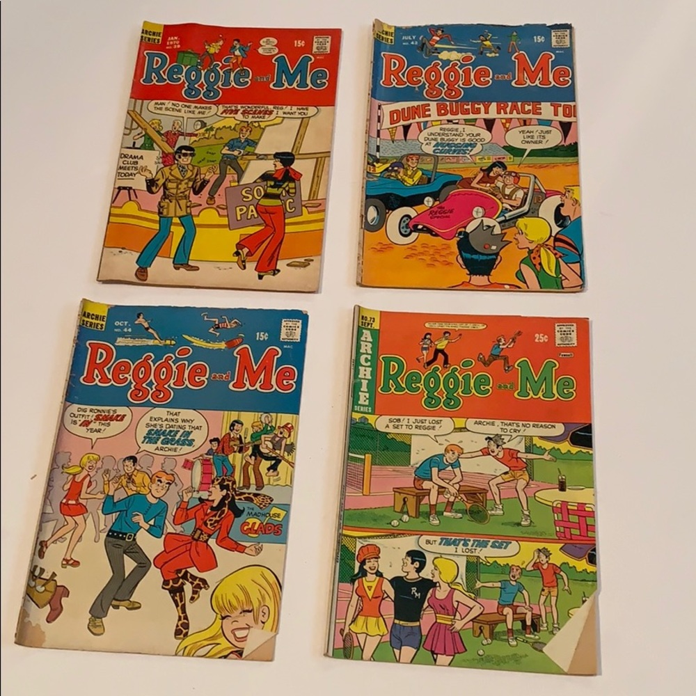 Vintage 70-74 Archie Reggie and Me Comic Books